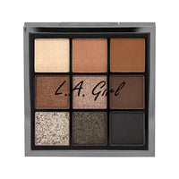 L.A.Girl Keep It Playful 9 Color Eye Palette-Downplay 4pc Set + 1 Full Size Product Worth 25% Value Free