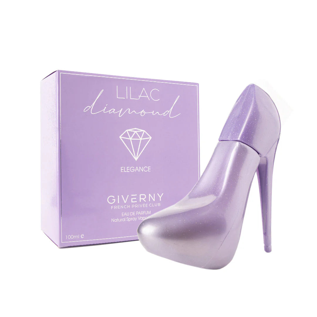 Giverny Lilac Diamond Eau De Parfum 100ml 4pc Set + 1 Full Size Product Worth 25% Value Free