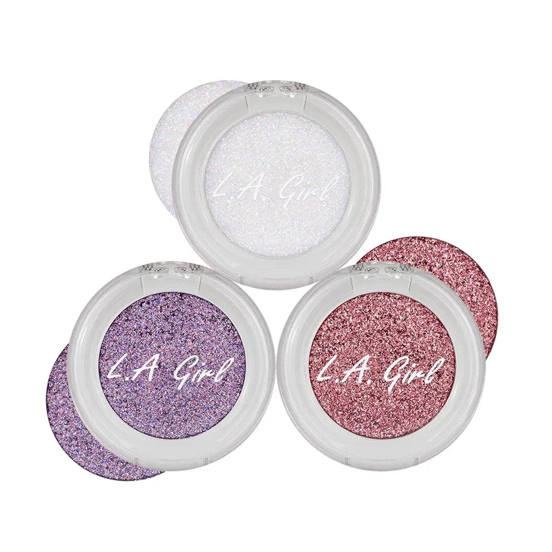 L.A.Girl Beau|Phoria 3Pc Glitter Topper Gift Set 4pc Set + 1 Full Size Product Worth 25% Value Free