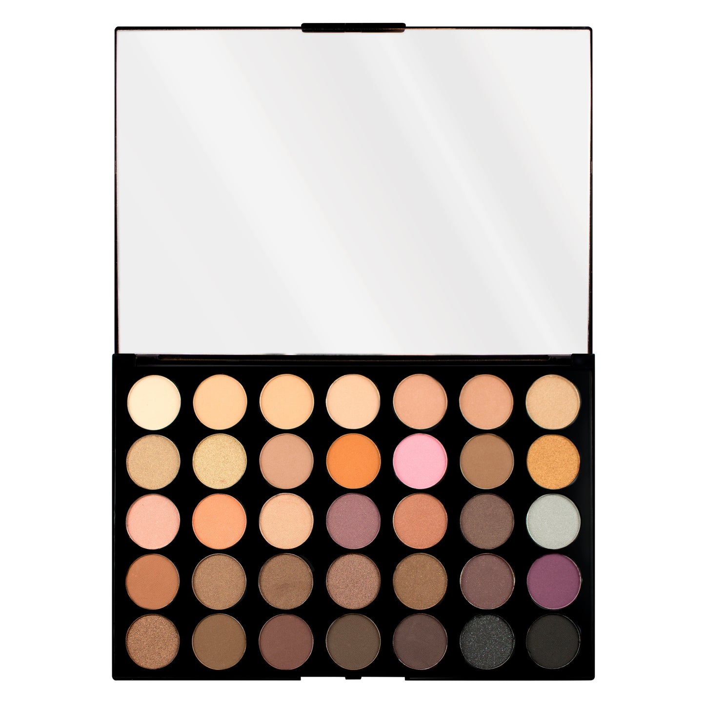 Makeup Revolution Pro HD Palette Amplified 35 Neutrals Warm 4pc Set + 1 Full Size Product Worth 25% Value Free