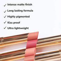 Pigment Play Performer Matte Lipstick Tinted Love 4pc Set + 1 Full Size Product Worth 25% Value Free