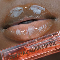 Makeup Revolution Crystal Aura Lip Oil Rose Quartz 4pc Set + 1 Full Size Product Worth 25% Value Free