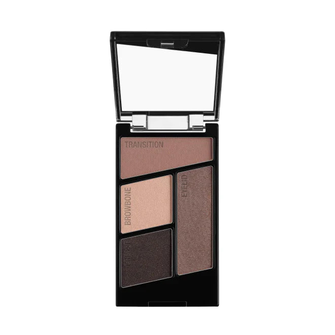 Wet N Wild Color Icon Eyeshadow Quad - Walking On Eggshell 4pc Set + 1 Full Size Product Worth 25% Value Free