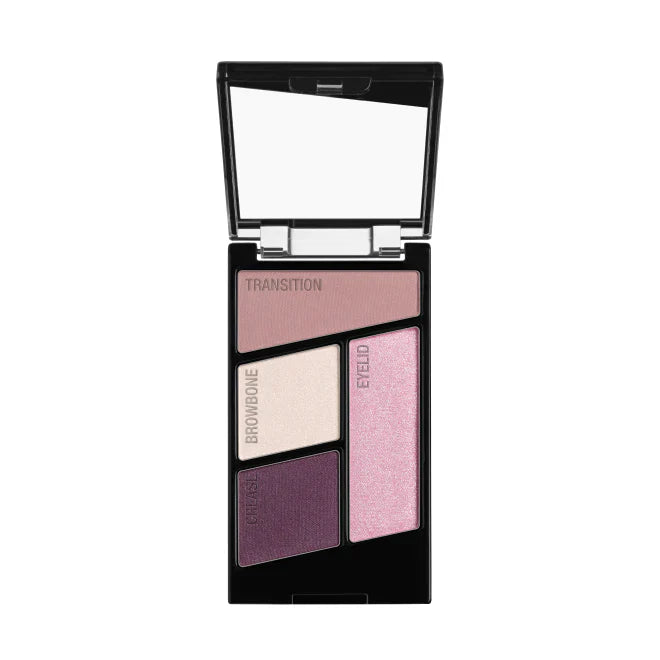 Wet N Wild Color Icon Eyeshadow Quad - Petalette 4pc Set + 1 Full Size Product Worth 25% Value Free