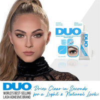DUO Striplash Adhesive, Clear 4pc Set + 1 Full Size Product Worth 25% Value Free