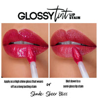 L.A.Girl Glossy Tint Lip Stain-Sheer Bliss 4pc Set + 1 Full Size Product Worth 25% Value Free