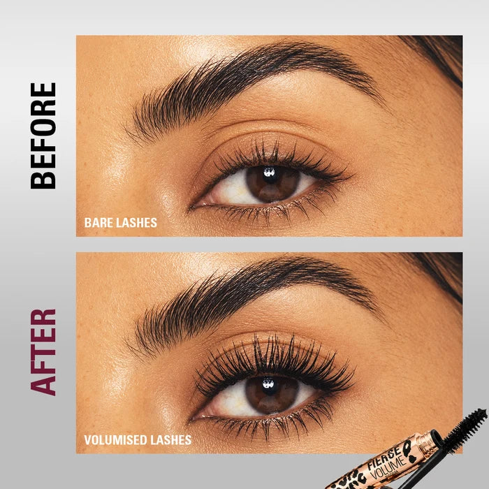 Revolution Big Lash Fierce Volume Mascara Waterproof Black 4pc Set + 1 Full Size Product Worth 25% Value Free
