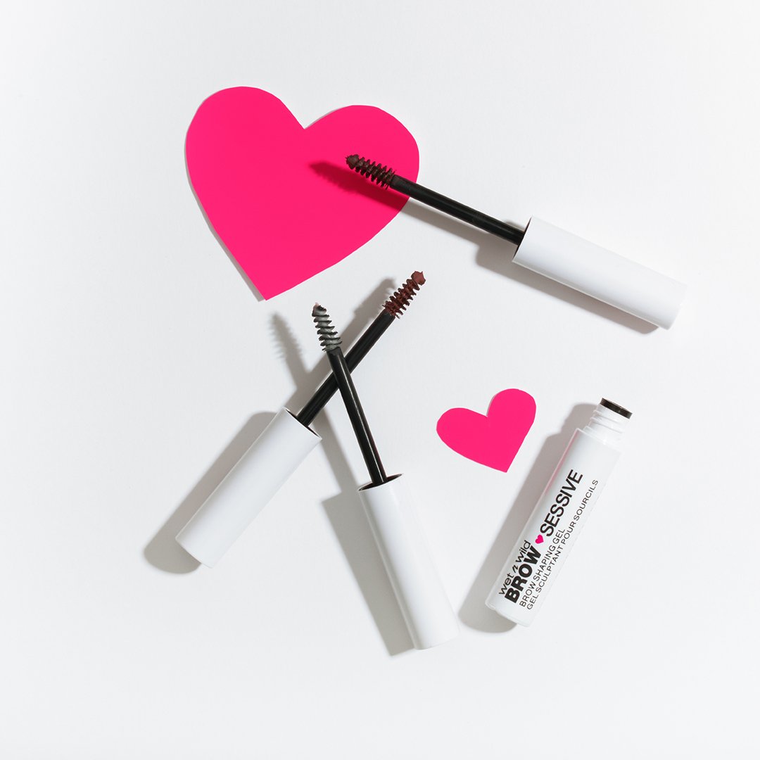 Wet N Wild Brow-Sessive Brow Shaping Gel - Brown 4pc Set + 1 Full Size Product Worth 25% Value Free