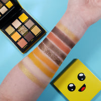 Makeup Revolution X Fortnite Peely 9 Pan Shadow Palette 4pc Set + 1 Full Size Product Worth 25% Value Free