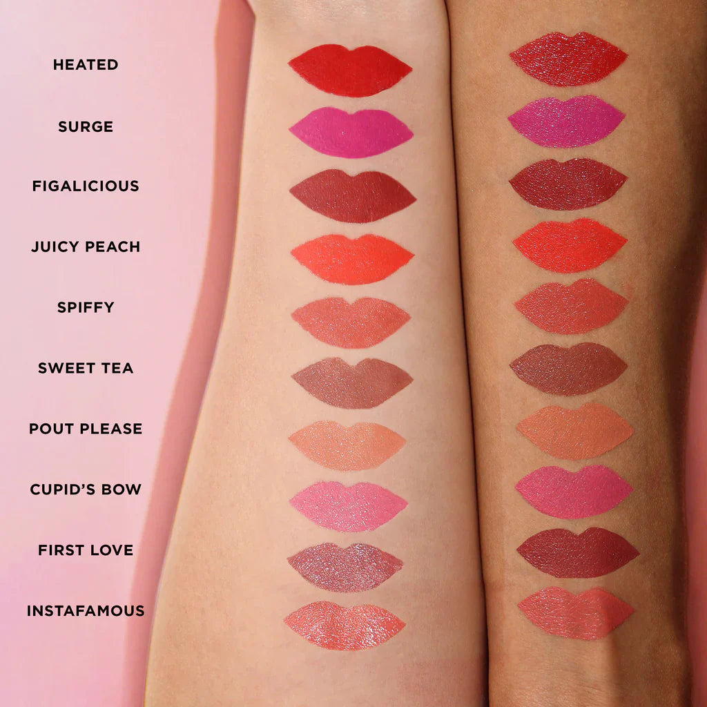 L.A.Girl Pretty & Plump Lipstick-Heated 4pc Set + 1 Full Size Product Worth 25% Value Free