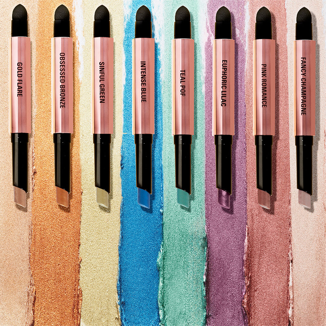 Makeup Revolution Lustre Wand Shadow Stick Gold Flare 4pc Set + 1 Full Size Product Worth 25% Value Free