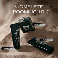 Insignia Credo For Men Exclusive Collection 3-Piece Gift Set – Eau De Toilette, Shower Gel & Shampoo 100ml Each 4pc Set + 1 Full Size Product Worth 25% Value Free