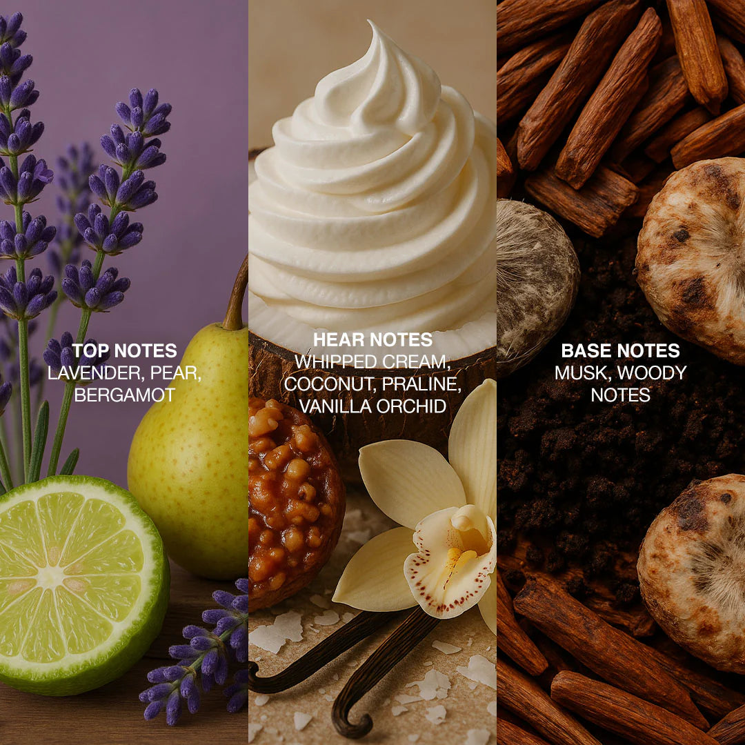 Giverny Lilac Diamond 3 pcs Gift Set 100 ml Body Lotion, 100 ml Eau De Parfum, 100 ml Shower Gel 4pc Set + 1 Full Size Product Worth 25% Value Free