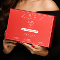 Giverny Red Diamond 3 pcs Gift Set, 100 ml Body Lotion 100 ml Eau De Parfum, 100 ml Shower Gel 4pc Set + 1 Full Size Product Worth 25% Value Free