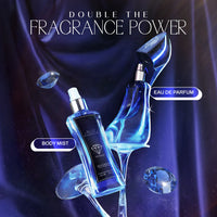 Giverny Blue Diamond 2 pcs Gift Set 100 ML Eau De Parfum, 100 ml Body Mist 4pc Set + 1 Full Size Product Worth 25% Value Free