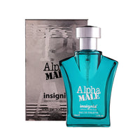 Insignia ALPHA MALE Pour Homme Eau De Toilette 100ml 4pc Set + 1 Full Size Product Worth 25% Value Free