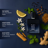 INSIGNIA BLEU DE NUIT Pour Homme Eau De Toilette 100ml 4pc Set + 1 Full Size Product Worth 25% Value Free
