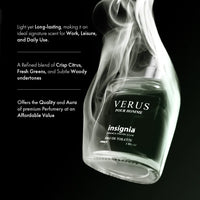 INSIGNIA VERUS Pour Homme Eau De Toilette 100ml 4pc Set + 1 Full Size Product Worth 25% Value Free