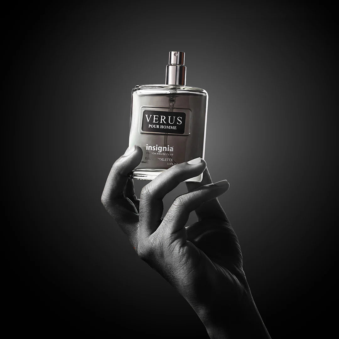 INSIGNIA VERUS Pour Homme Eau De Toilette 100ml 4pc Set + 1 Full Size Product Worth 25% Value Free