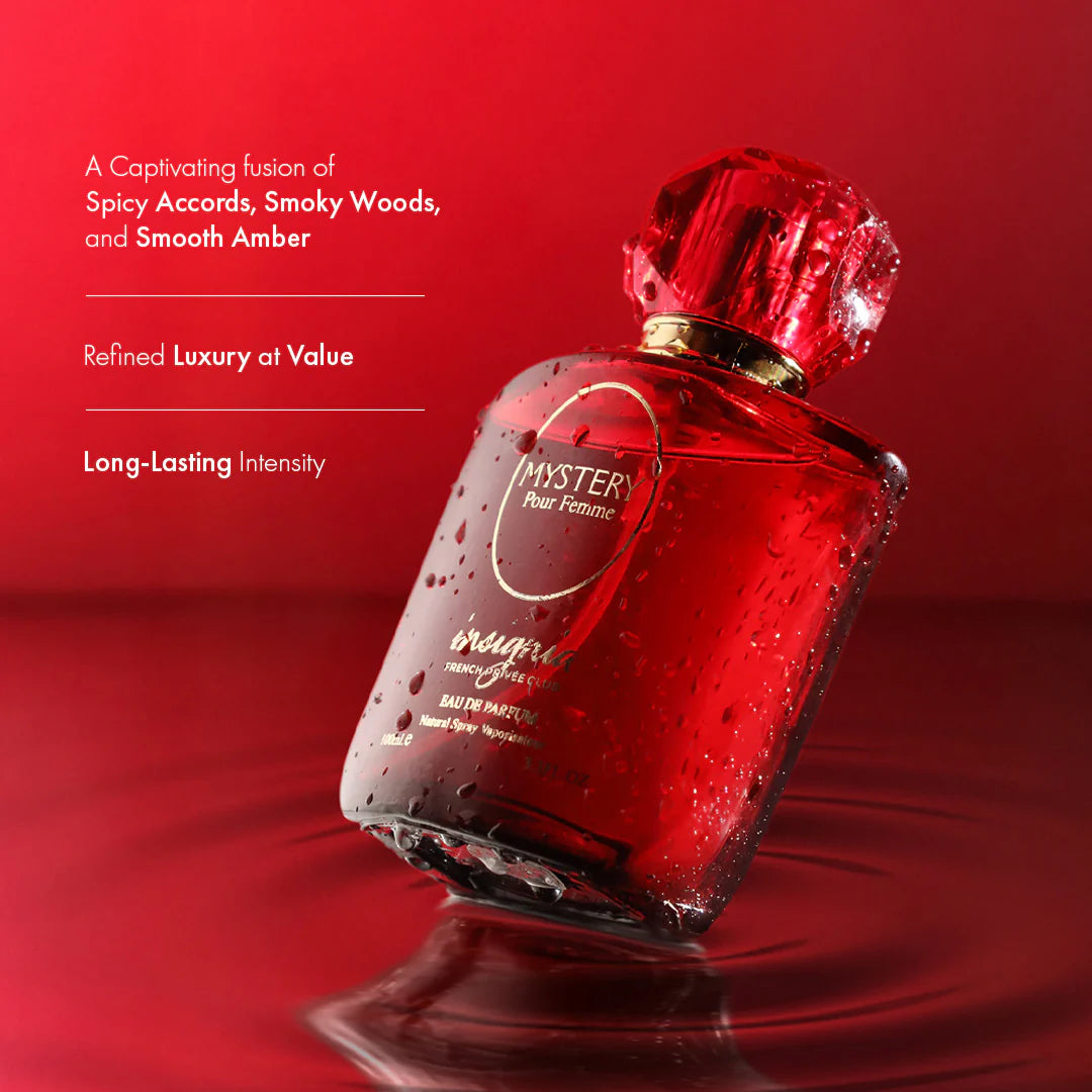 INSIGNIA MYSTERY Eau De Parfum - 100ml 4pc Set + 1 Full Size Product Worth 25% Value Free