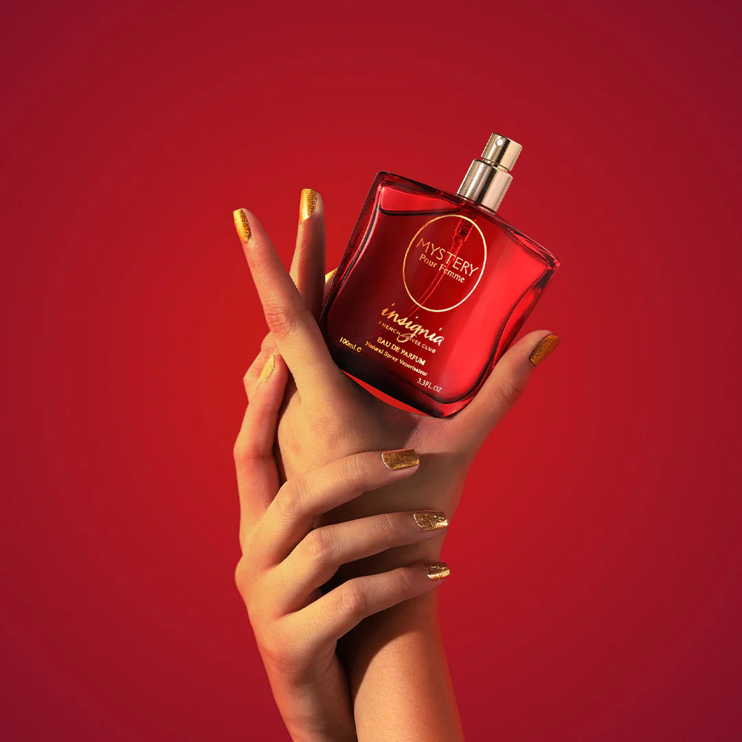 INSIGNIA MYSTERY Eau De Parfum - 100ml 4pc Set + 1 Full Size Product Worth 25% Value Free