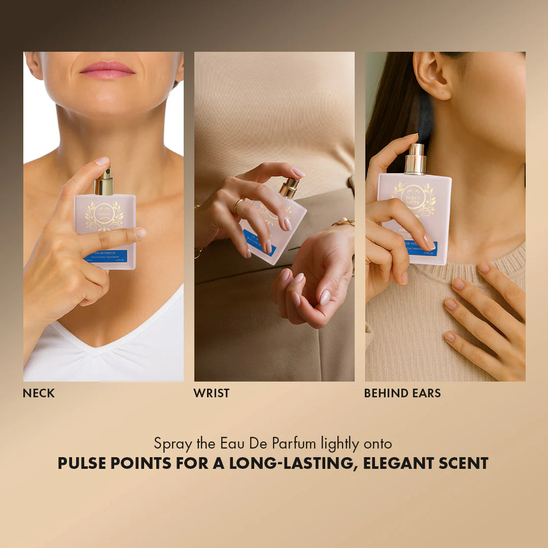 INSIGNIA DULCE LATTE Eau De Parfum 100ml 4pc Set + 1 Full Size Product Worth 25% Value Free