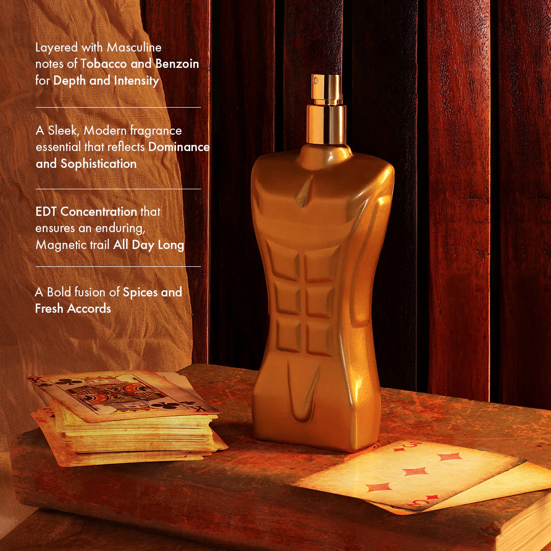 INSIGNIA ALPHA MALE - ELIXIR Pour Homme Eau De Toilette 100ml 4pc Set + 1 Full Size Product Worth 25% Value Free