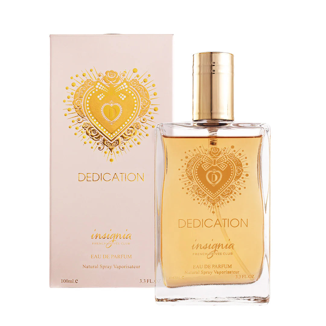 INSIGNIA DEDICATION Pour Homme Eau De Parfum 100ml 4pc Set + 1 Full Size Product Worth 25% Value Free