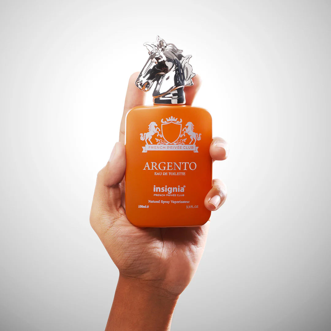 INSIGNIA ARGENTO Eau De Toilette 100ml 4pc Set + 1 Full Size Product Worth 25% Value Free