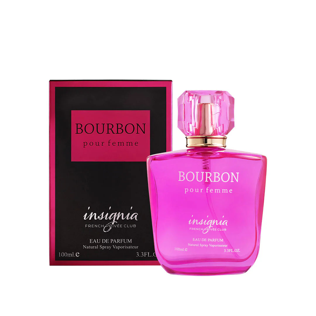 INSIGNIA BOURBON Pour Homme Eau De Parfum 100ml 4pc Set + 1 Full Size Product Worth 25% Value Free