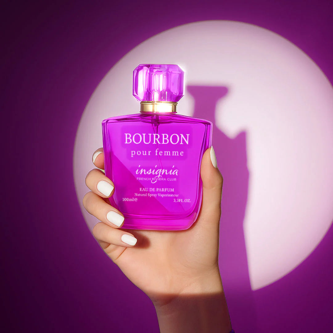 INSIGNIA BOURBON Pour Homme Eau De Parfum 100ml 4pc Set + 1 Full Size Product Worth 25% Value Free