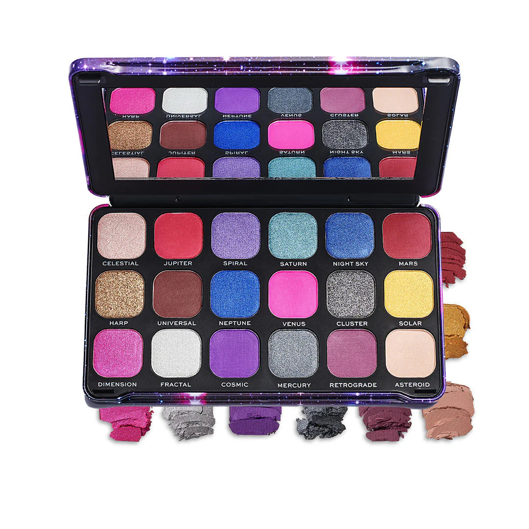 Makeup Revolution Forever Flawless Constellation Eyeshadow Palette 4Pcs Set + 1 Full Size Product Worth 25% Value Free