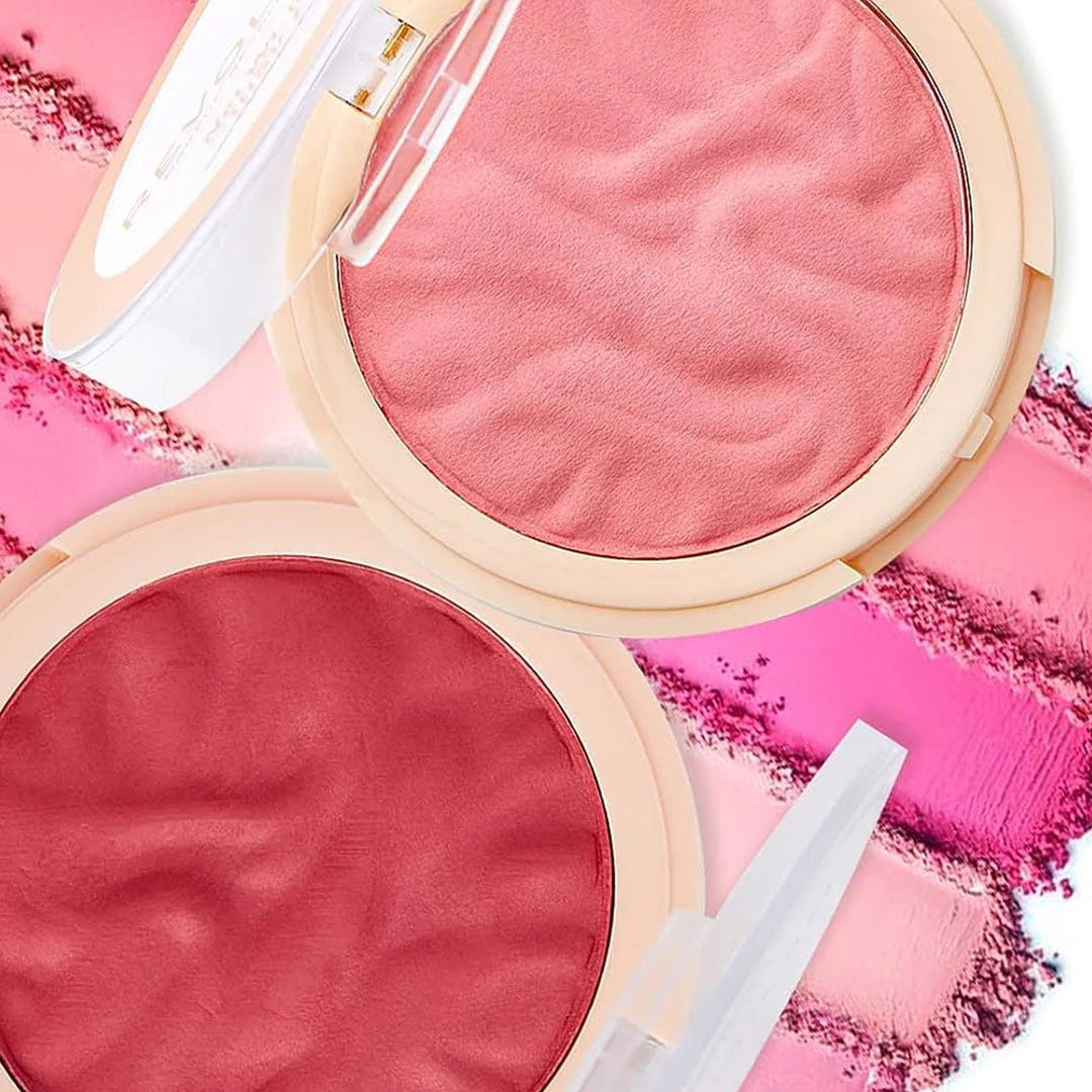Makeup Revolution Reloaded Blusher Rhubarb Custard 4pc Set + 1 Full Size Product Worth 25% Value Free