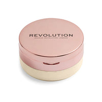 Makeup Revolution Conceal & Fix Setting Powder Light Yellow 4pc Set + 1 Full Size Product Worth 25% Value Free