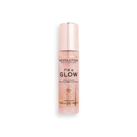 Makeup Revolution Fix & Glow Fixing Spray 4pc Set + 1 Full Size Product Worth 25% Value Free