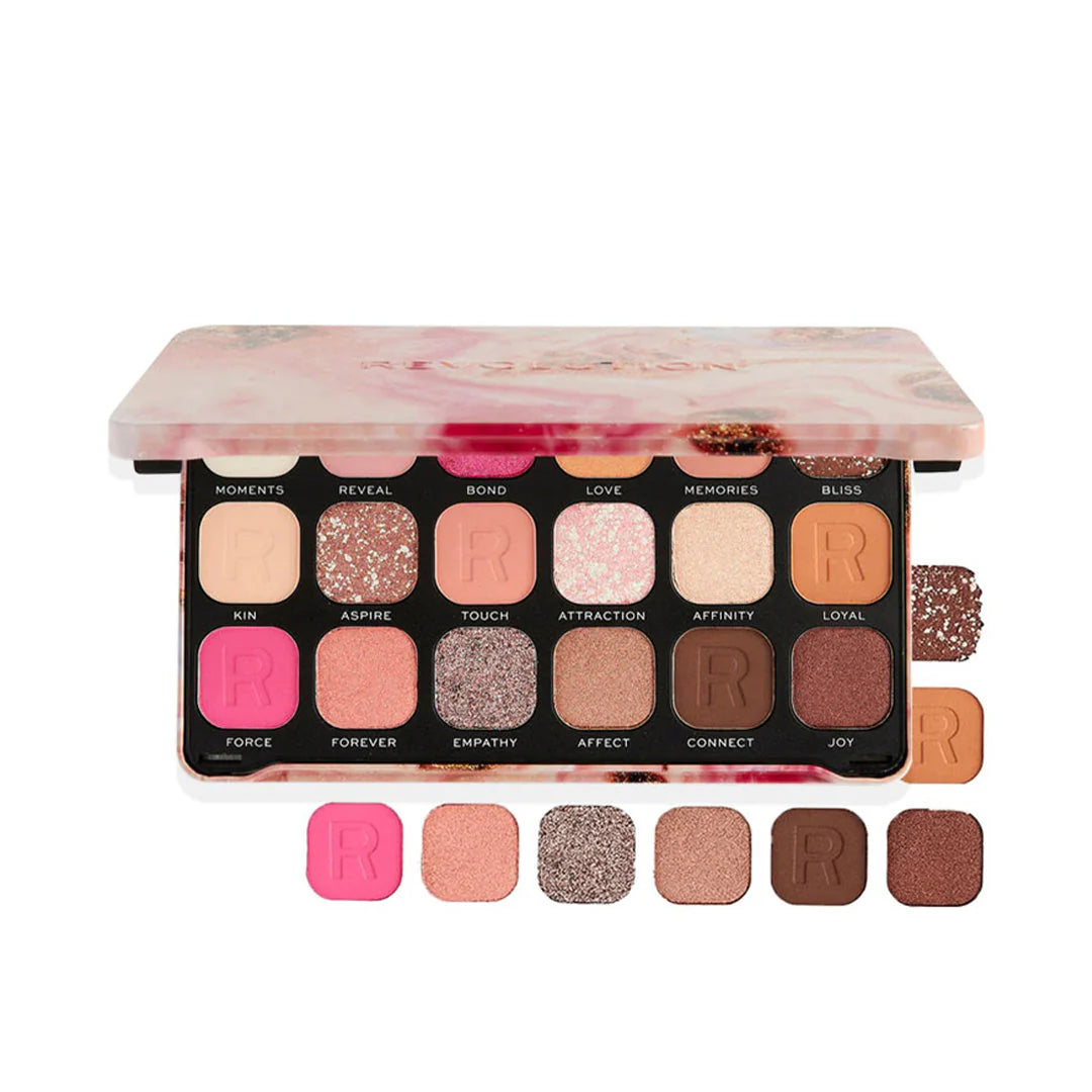 Revolution Forever Flawless Affinity Eyeshadow Palette-4pc Set + 1 Full Size Product Worth 25% Value Free