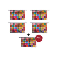 Makeup Revolution Maxi Reloaded Palette Colour Wave 4pc Set + 1 Full Size Product Worth 25% Value Free
