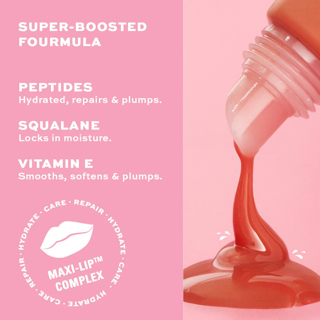 Revolution Juicy Peptide Lip Balm Nude Latte 4pc Set + 1 Full Size Product Worth 25% Value Free