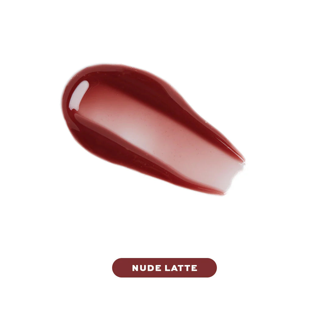 Revolution Juicy Peptide Lip Balm Nude Latte 4pc Set + 1 Full Size Product Worth 25% Value Free