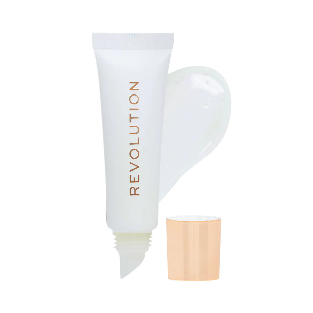 Revolution Juicy Peptide Lip Balm Clear Ice 4pc Set + 1 Full Size Product Worth 25% Value Free