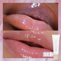 Revolution Juicy Peptide Lip Balm Clear Ice 4pc Set + 1 Full Size Product Worth 25% Value Free