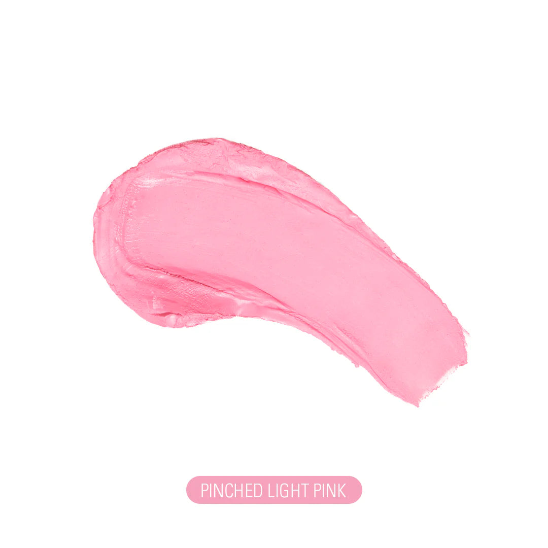 Makeup Revolution Skin Silk Marble Blush Stick Pinched Light Pink 4pc Set + 1 Full Size Product Worth 25% Value Free