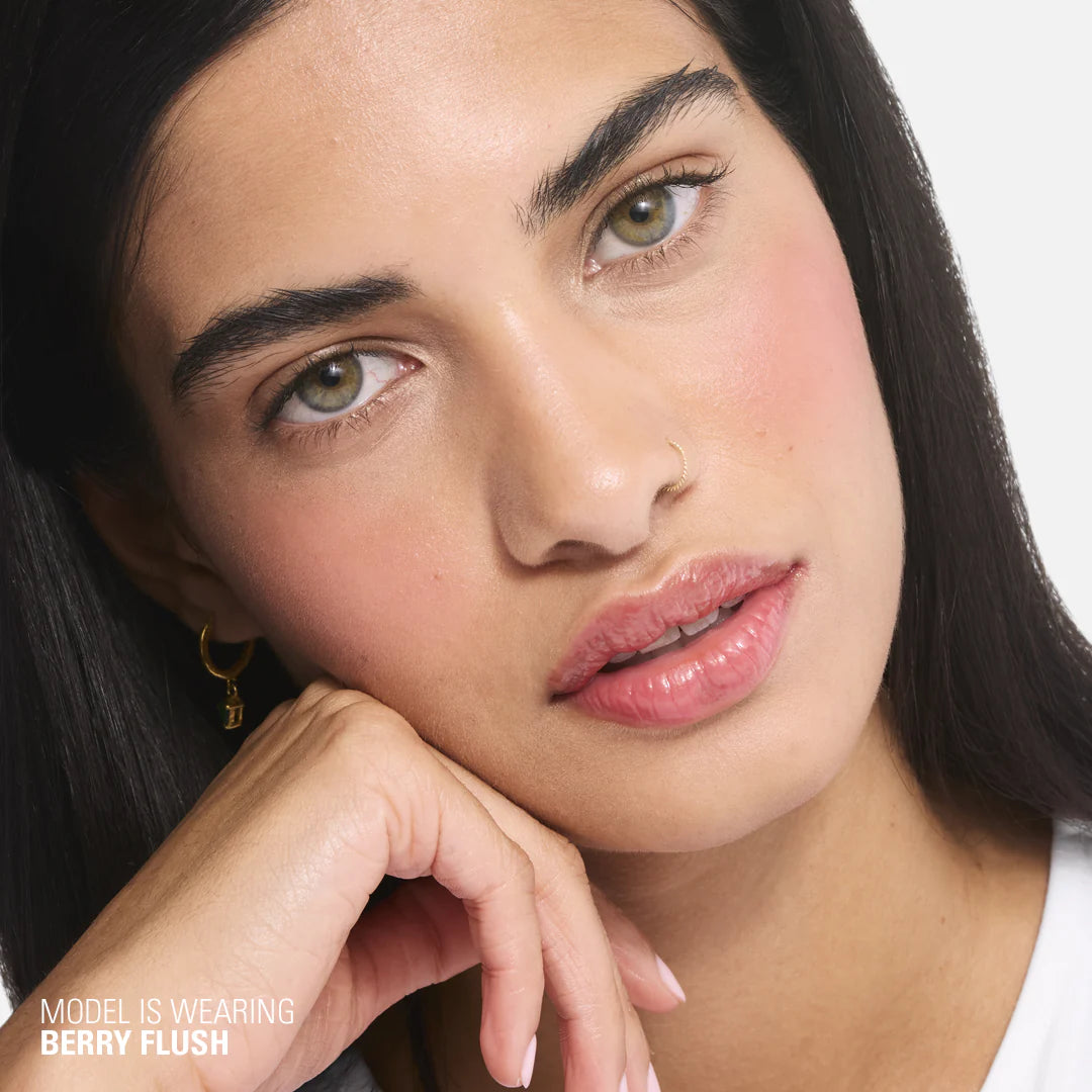 Makeup Revolution Skin Silk Marble Blush Stick Berry Flush 4pc Set + 1 Full Size Product Worth 25% Value Free