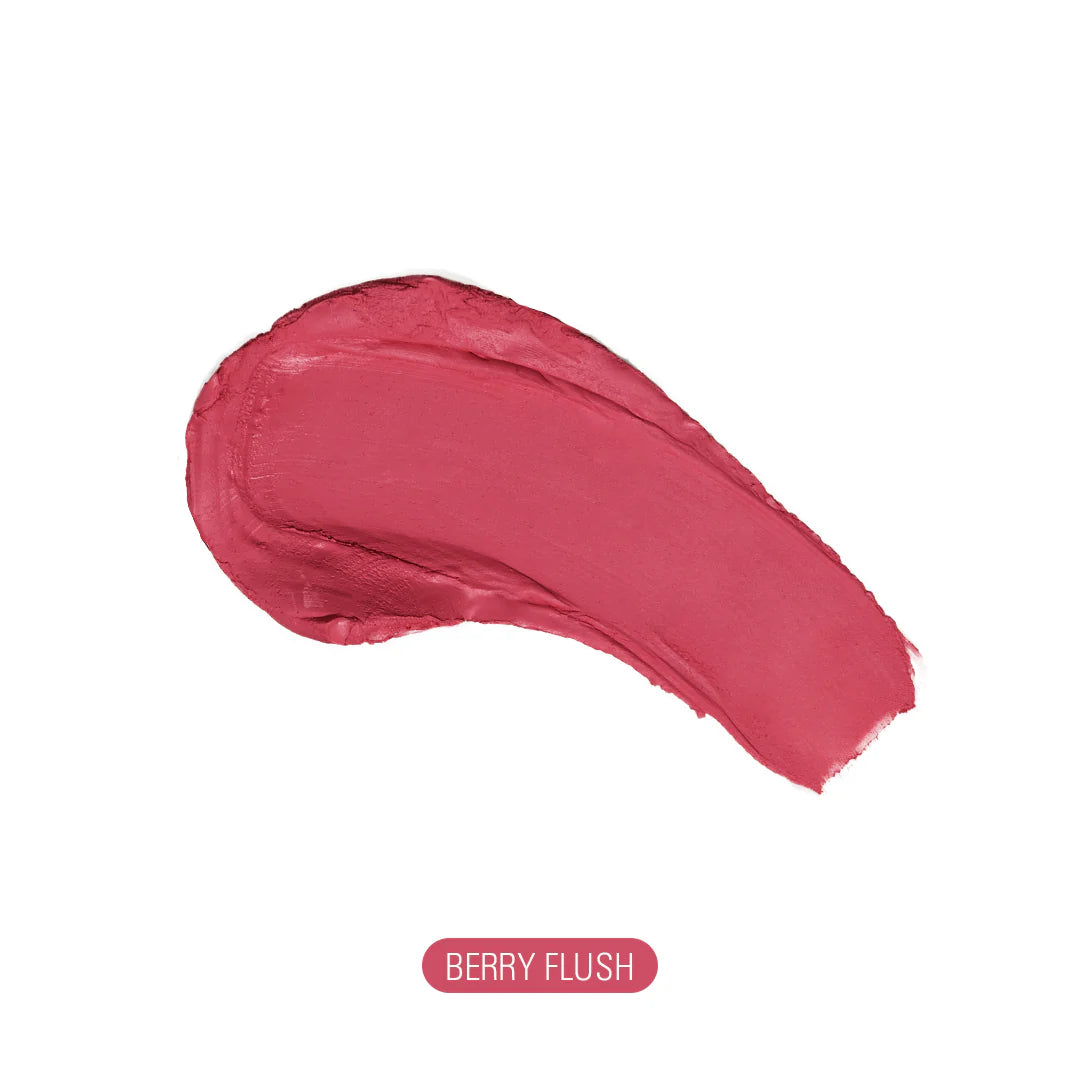 Makeup Revolution Skin Silk Marble Blush Stick Berry Flush 4pc Set + 1 Full Size Product Worth 25% Value Free