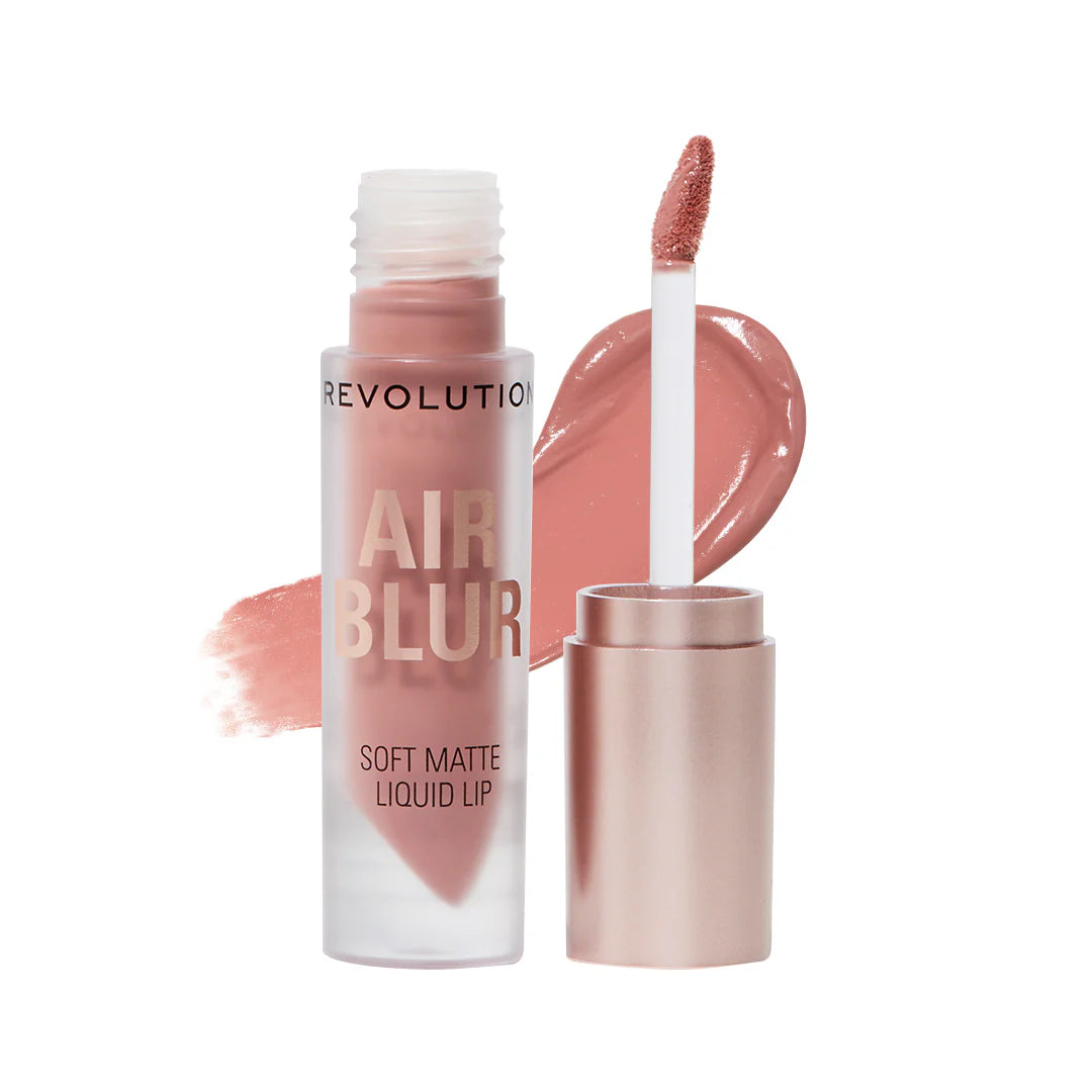 Makeup Revolution Air Blur Matte Liquid Lipstick Chauffeur 4pc Set + 1 Full Size Product Worth 25% Value Free