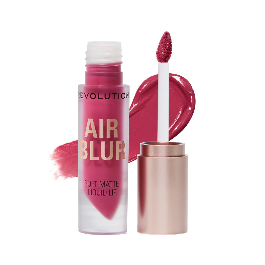 Makeup Revolution Air Blur Matte Liquid Lipstick Sultry 4pc Set + 1 Full Size Product Worth 25% Value Free