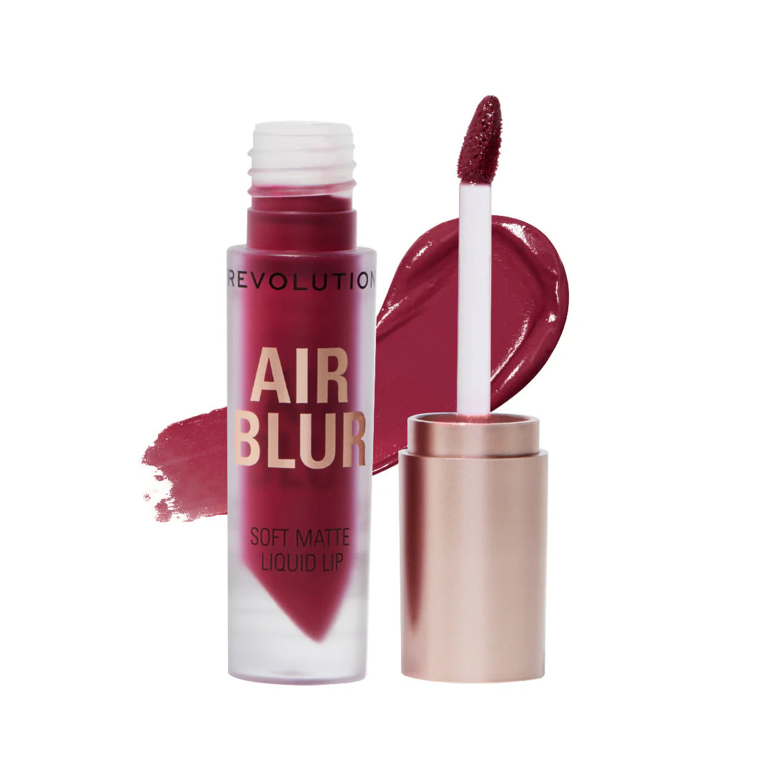 Makeup Revolution Air Blur Matte Liquid Lipstick Rosewood 4pc Set + 1 Full Size Product Worth 25% Value Free