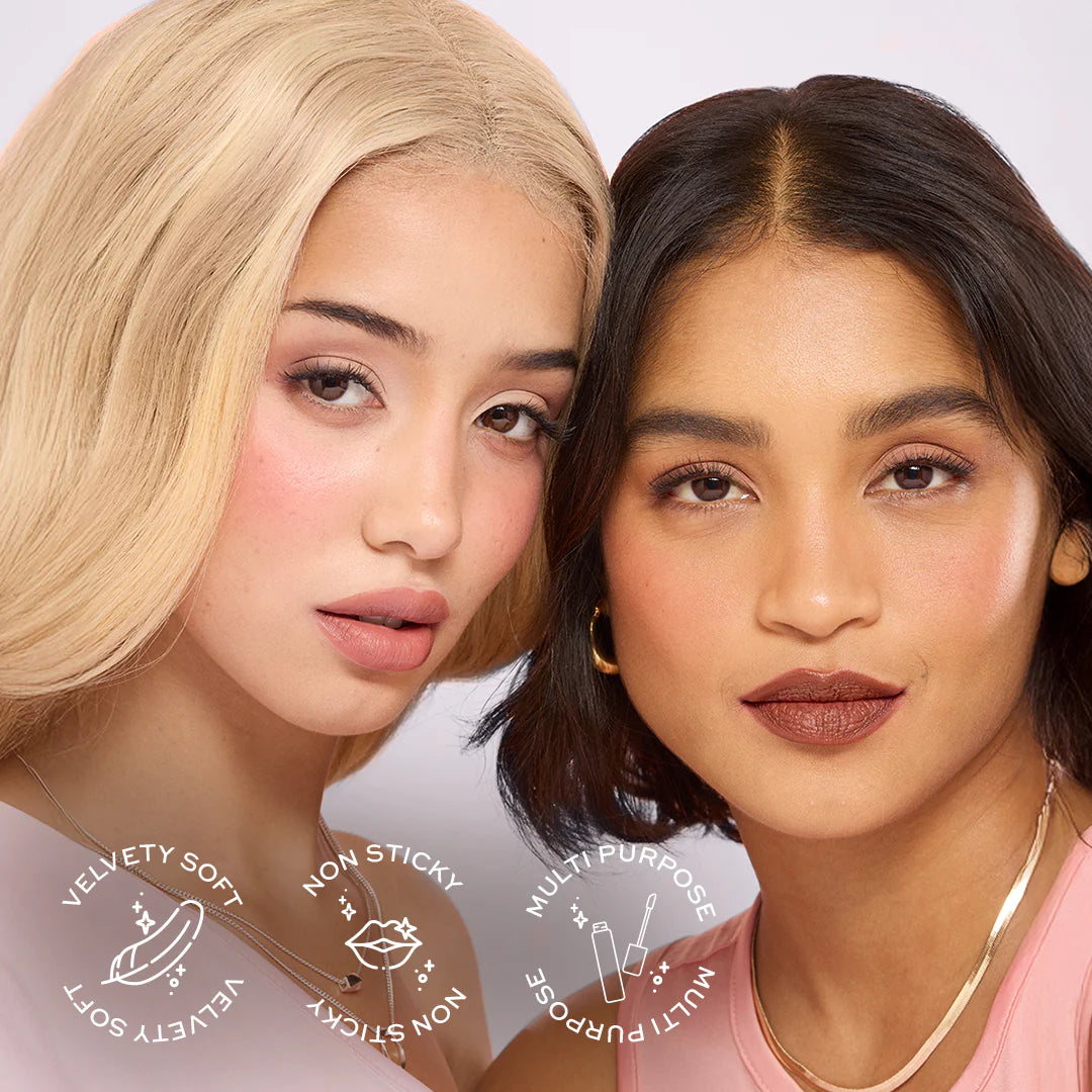 Makeup Revolution Air Blur Matte Liquid Lipstick Siren 4pc Set + 1 Full Size Product Worth 25% Value Free