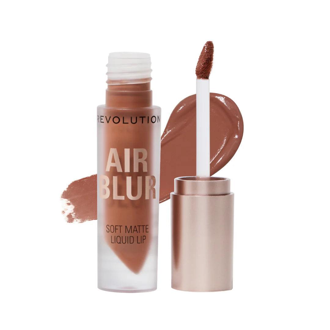 Makeup Revolution Air Blur Matte Liquid Lipstick Fawn 4pc Set + 1 Full Size Product Worth 25% Value Free