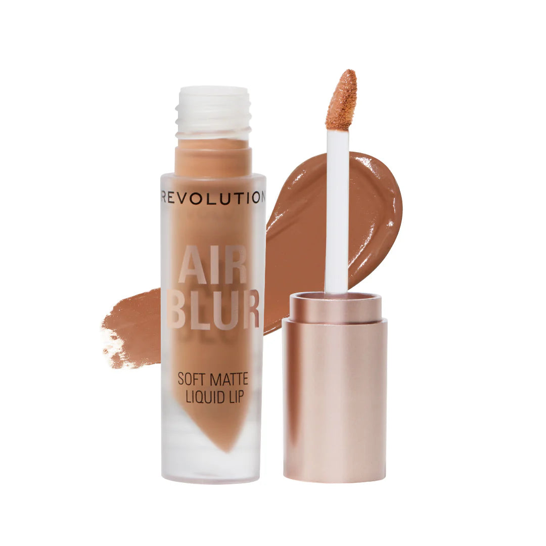 Makeup Revolution Air Blur Matte Liquid Lipstick Natural 4pc Set + 1 Full Size Product Worth 25% Value Free